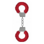 Beginner's Handcuffs Furry Red SHOTS AMERICA Fetish