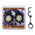 Black Single Lock Handcuffs Spartacus Fetish