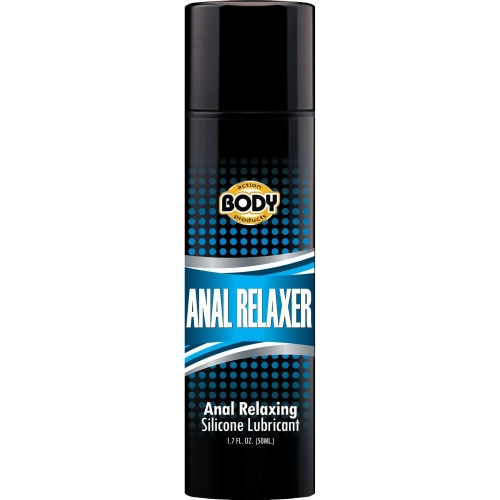 Body Action Anal Relaxer Silicone Lube 1.7oz Intimates Adult Boutique