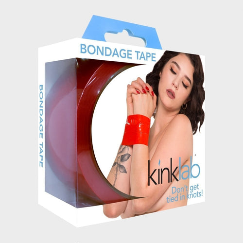 Bondage Tape Red Kink Labs Fetish