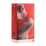 Brace Ball Gag Red Intimates Adult Boutique