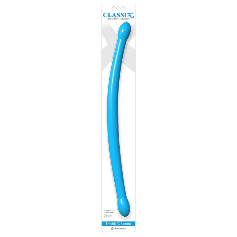 Classix Double Whammy Blue Pipedream Products Dildos
