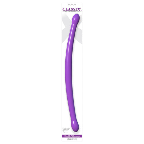 Classix Double Whammy Purple Pipedream Products Dildos