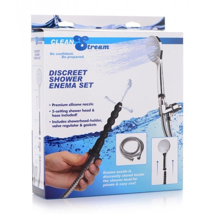 Cleanstream Discreet Shower Enema Set XR Brands Bath & Body