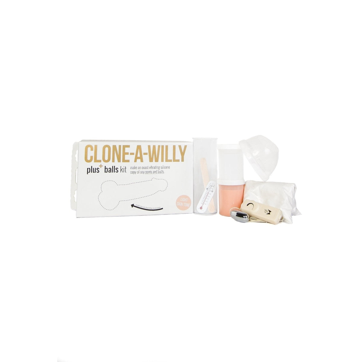 Clone A Willy + Balls Light Intimates Adult Boutique