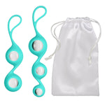 Cloud 9 Health & Wellness Borosilicate Kegel Training Set - Teal Cloud 9 Novelties General