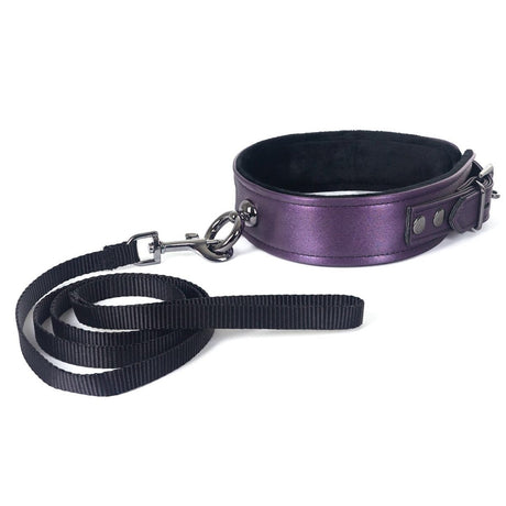 Collar & Leash- Galaxy Legend Purple Intimates Adult Boutique