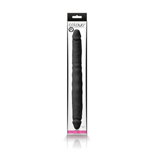 Colours Double Pleasures Black NS Novelties Dildos