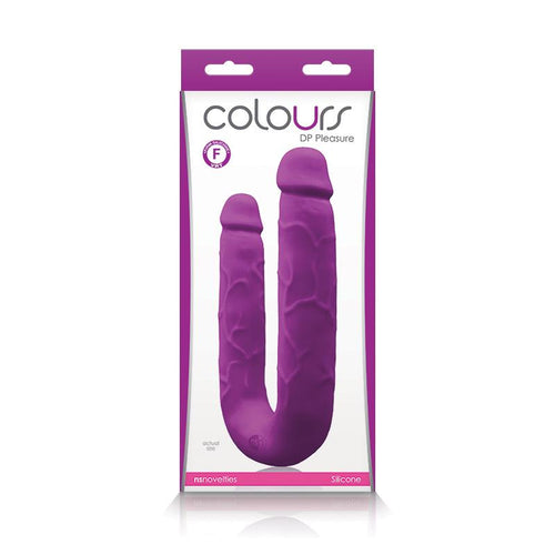 Colours Dp Pleasures Purple NS Novelties Dildos