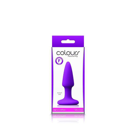 Colours Pleasures Mini Plug Purple Intimates Adult Boutique