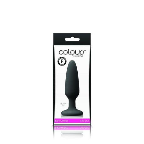 Colours Pleasures Small Plug Black Intimates Adult Boutique