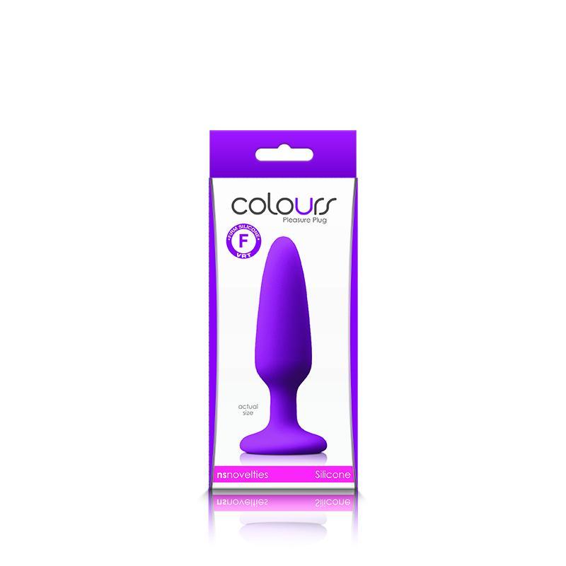 Colours Pleasures Small Plug Purple Intimates Adult Boutique