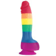 Colours Pride Edition 6in Dildo Rainbow Intimates Adult Boutique
