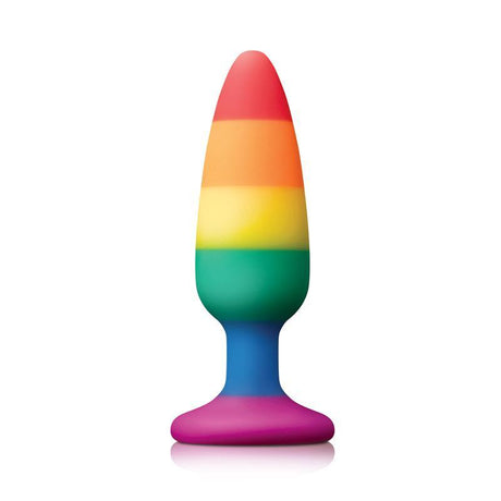 Colours Pride Edition Pleasure Plug Medium Rainbow Intimates Adult Boutique