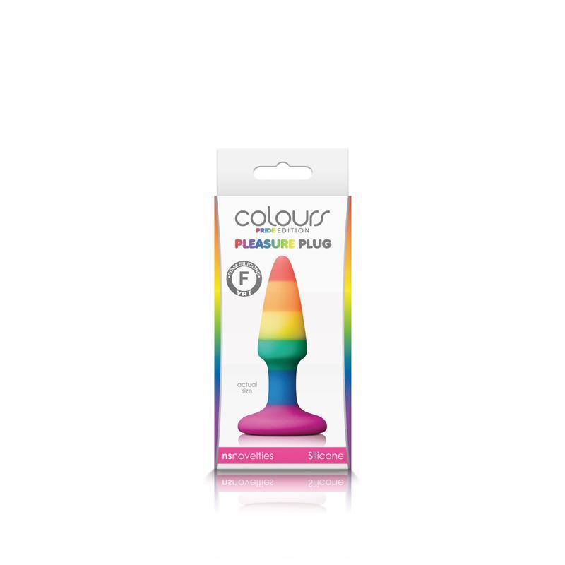 Colours Pride Edition Pleasure Plug Mini Rainbow NS Novelties Anal Toys
