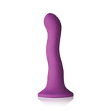Colours Wave 6in Dildo Purple Intimates Adult Boutique