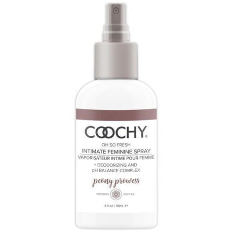 Coochy Intimate Feminine Spray Peony Prowess 4 Oz Intimates Adult Boutique