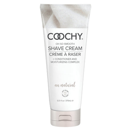 Coochy Shave Cream Au Natural 12.5 Oz Intimates Adult Boutique