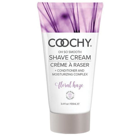 Coochy Shave Cream Floral Haze 3.4 Oz Intimates Adult Boutique