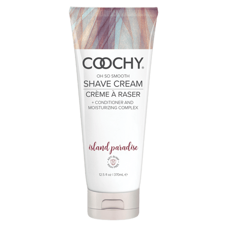 Coochy Shave Cream Island Paradise 12.5 Oz Intimates Adult Boutique