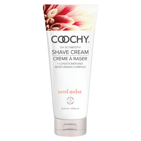 Coochy Shave Cream Sweet Nectar 12.5 Oz Intimates Adult Boutique