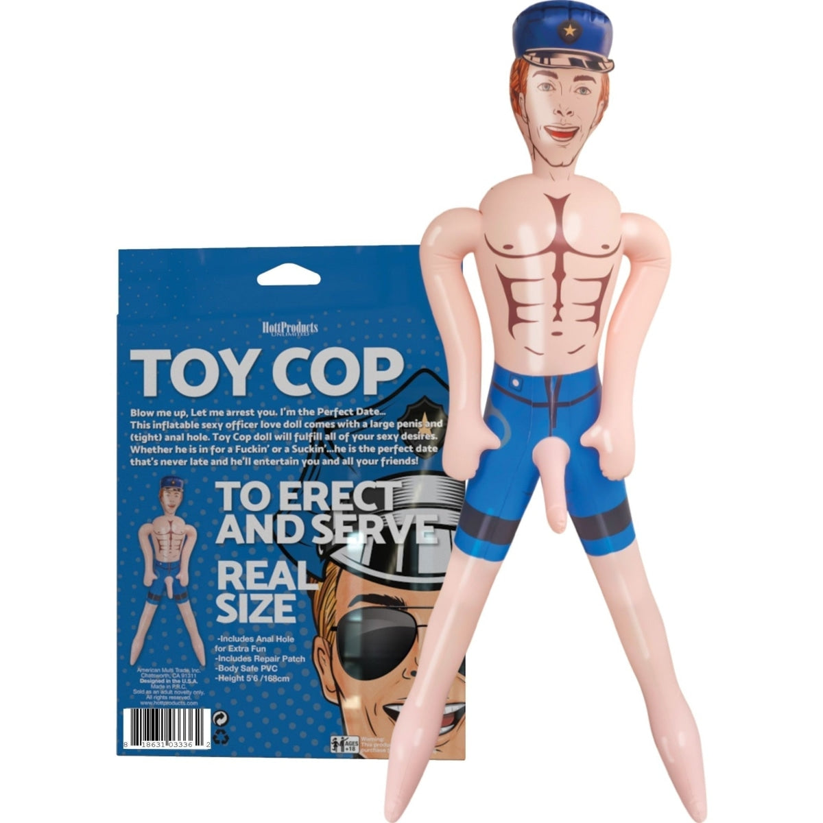 Cop Inflatable Party Doll Intimates Adult Boutique