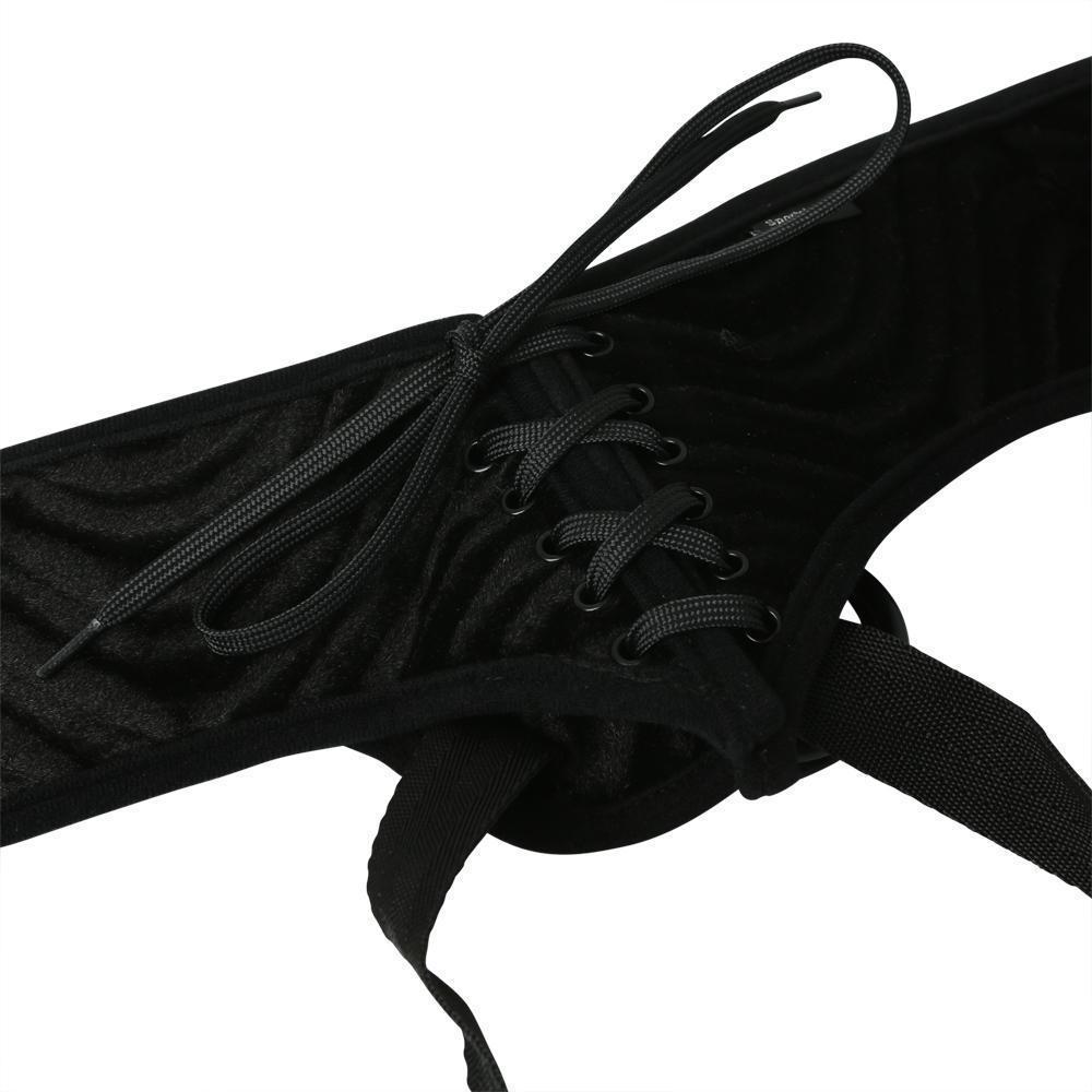 Corsette Harness Black Vibrating Intimates Adult Boutique