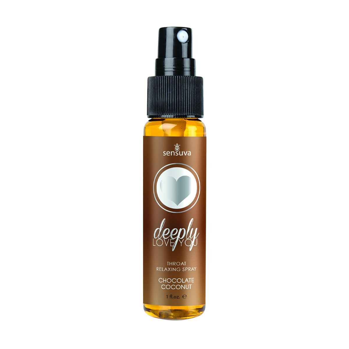 Deeply Love You Chocolate Coconut Throat Relaxing Spray 1 Oz Intimates Adult Boutique