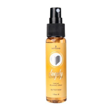 Deeply Love You Throat Spray Butter Rum 1 Oz Intimates Adult Boutique