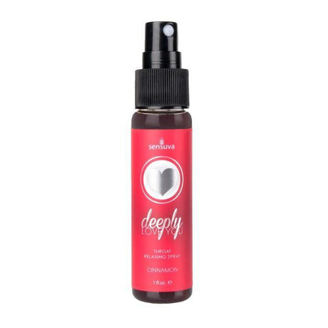 Deeply Love You Throat Spray Cinnamon 1oz Intimates Adult Boutique
