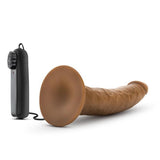 Dr. Skin Dr. Dave 7in Mocha Vibrating Cock W- Suction Cup Intimates Adult Boutique