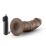 Dr. Skin Dr. Joe 8in Vibrating Cock W- Suction Cup Chocolate Intimates Adult Boutique