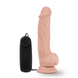Dr. Skin Dr. Tim 7.5in Vibrating Cock W- Suction Cup Vanilla Intimates Adult Boutique
