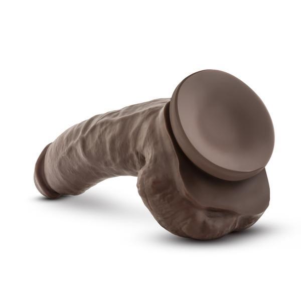 Dr Skin Mr Mayor 9 Dildo W- Suction Cup Chocolate " Blush Novelties Dildos