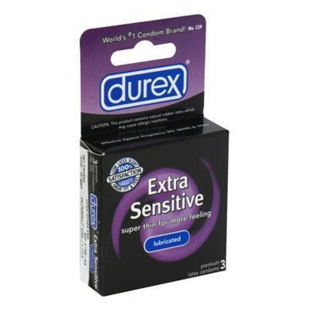 Durex Extra Sensitive Lubricated 3pk Intimates Adult Boutique