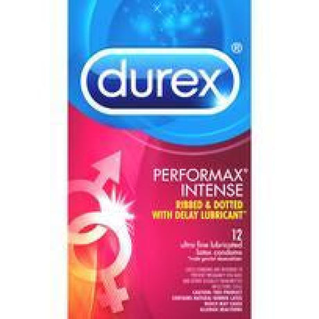 Durex Performax Intense 12pk Intimates Adult Boutique