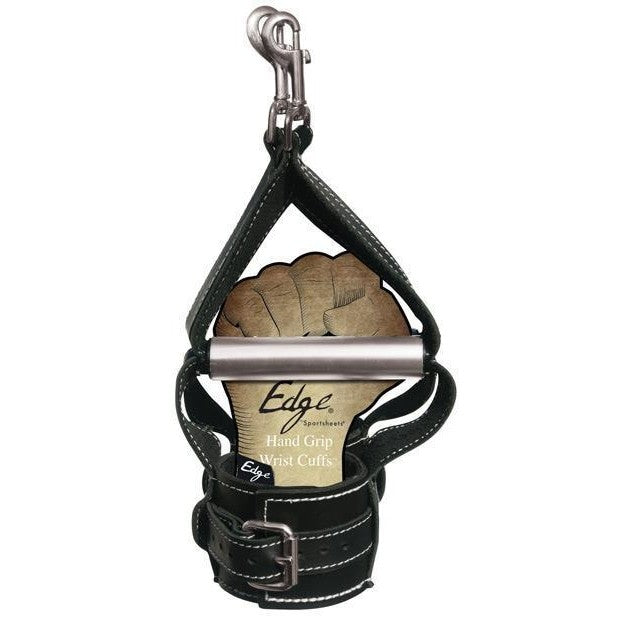 Edge Leather Hand Grip Wrist Cuffs Sport Sheets Fetish