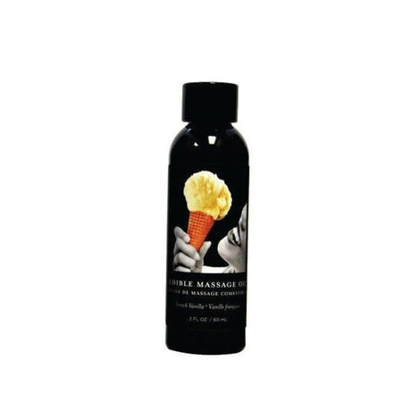 Edible Massage Oil Vanilla 2 Oz Intimates Adult Boutique