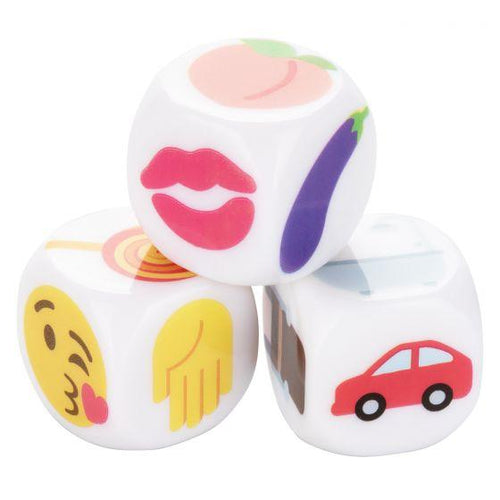Emojigasm Dice California Exotic Novelties Books and Games