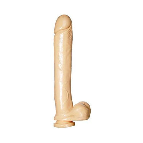 Exxxtreme Dong W-suction Flesh 14in Intimates Adult Boutique