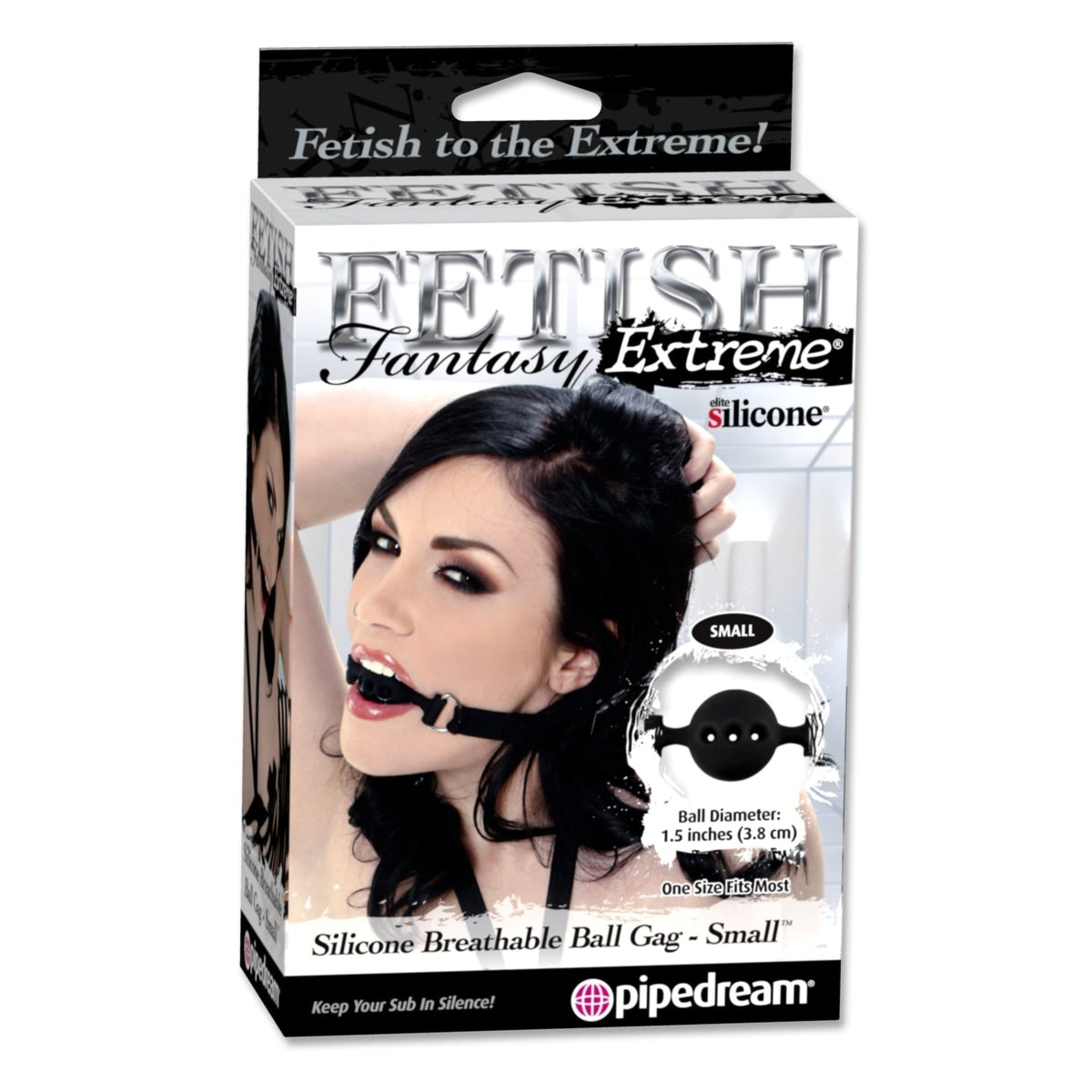 Fetish Fantasy Extreme Breathable Ball Gag Small Intimates Adult Boutique