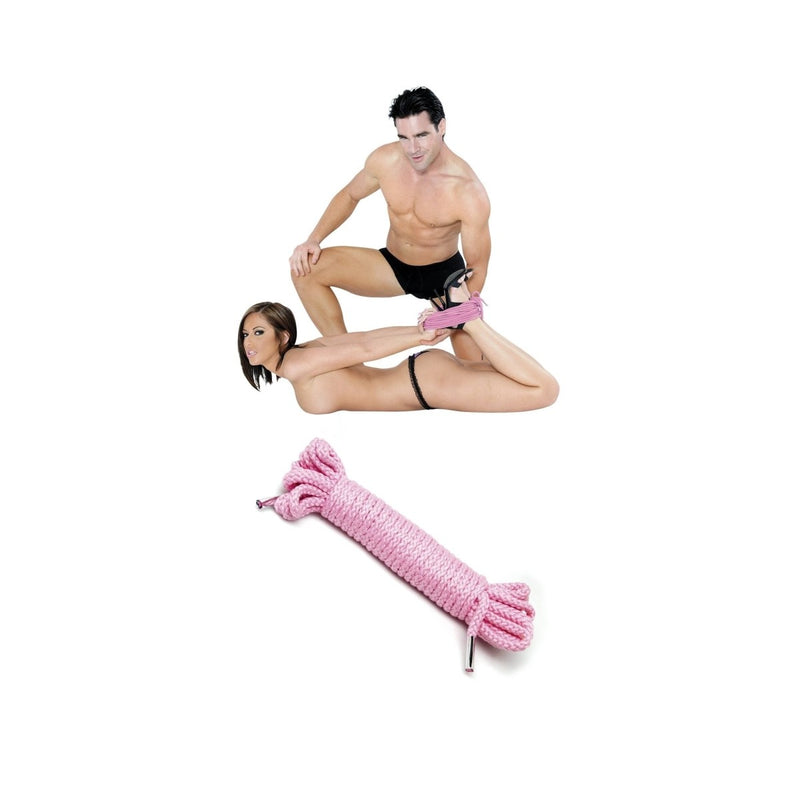 Fetish Fantasy Japanese Silk Rope Pink Pipedream Products Fetish