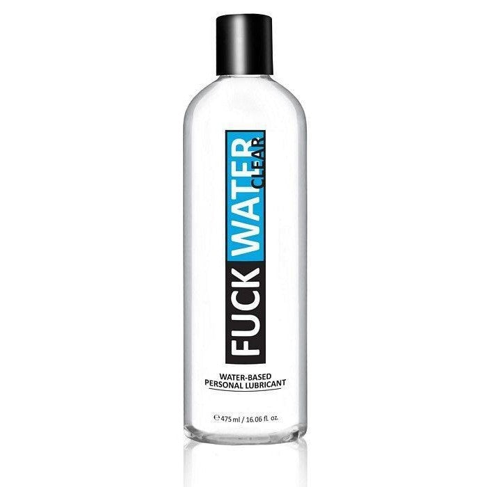 Fuck Water Clear Water Based Lubricant 16 Oz Intimates Adult Boutique
