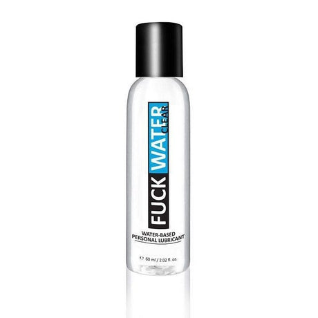 Fuck Water Clear Water Based Lubricant 2 Oz Intimates Adult Boutique