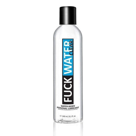 Fuck Water Clear Water Based Lubricant 8 Oz Intimates Adult Boutique
