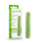Gaia Eco Bullet Green Blush Novelties Sextoys for Women