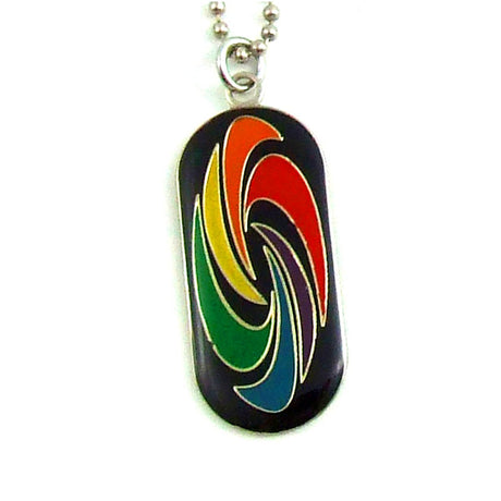 Gaysentials Swirl I.d. Tag Necklace Intimates Adult Boutique