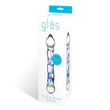 Glas 6.5 Full Tip Textured Glass Dildo Intimates Adult Boutique
