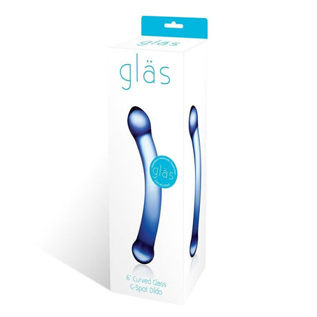 Glas 6 Curved Glass G-spot Dildo Intimates Adult Boutique