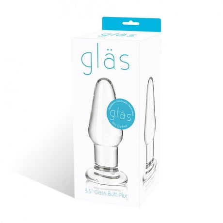 Glas Glass Butt Plug 3.5 " Intimates Adult Boutique
